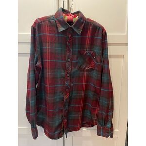 Marmot Anderson Flannel Long Sleeve Shirt Men’s Sz M